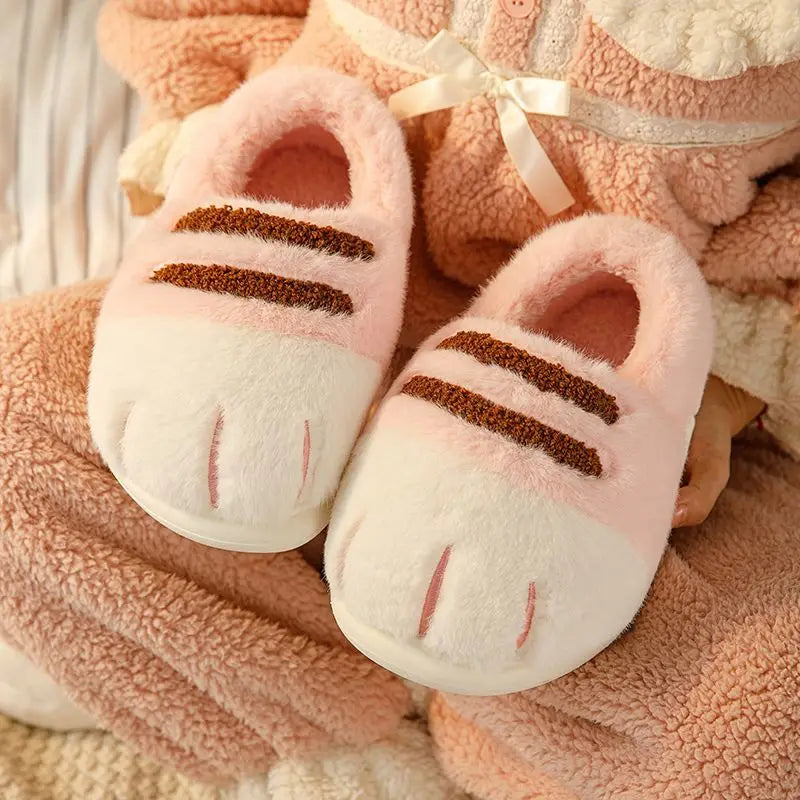 Softsnuggle Cat Paw Slippers for Women