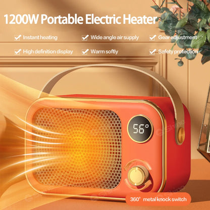 Soft Snuggle Portable Electric Heater Warmth