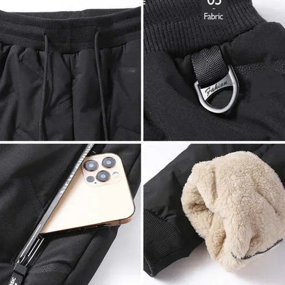 Men's Winter Warm Cotton Pants