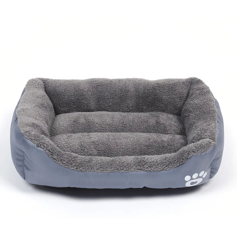 Large Plush Dog Bed with Waterproof Cushion Soft Snuggle