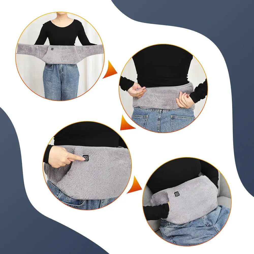 Electric Graphene Heating Pad USB Uterine Belt