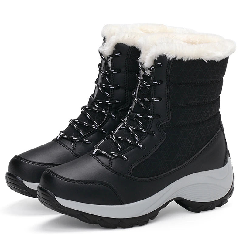 Women Winter Ankle Boots Waterproof Non-Slip