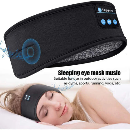 Fone Bluetooth Sports Earphones Sleeping Headband Headset