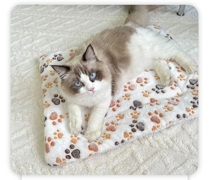 🐶✅Flannel Pet Sleeping Mat for Dogs and Cats🥰👍