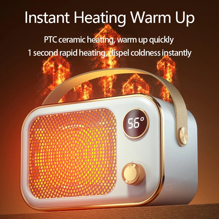 Soft Snuggle Portable Electric Heater Warmth