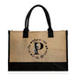 Large Capacity Jute Burlap Tote Bag