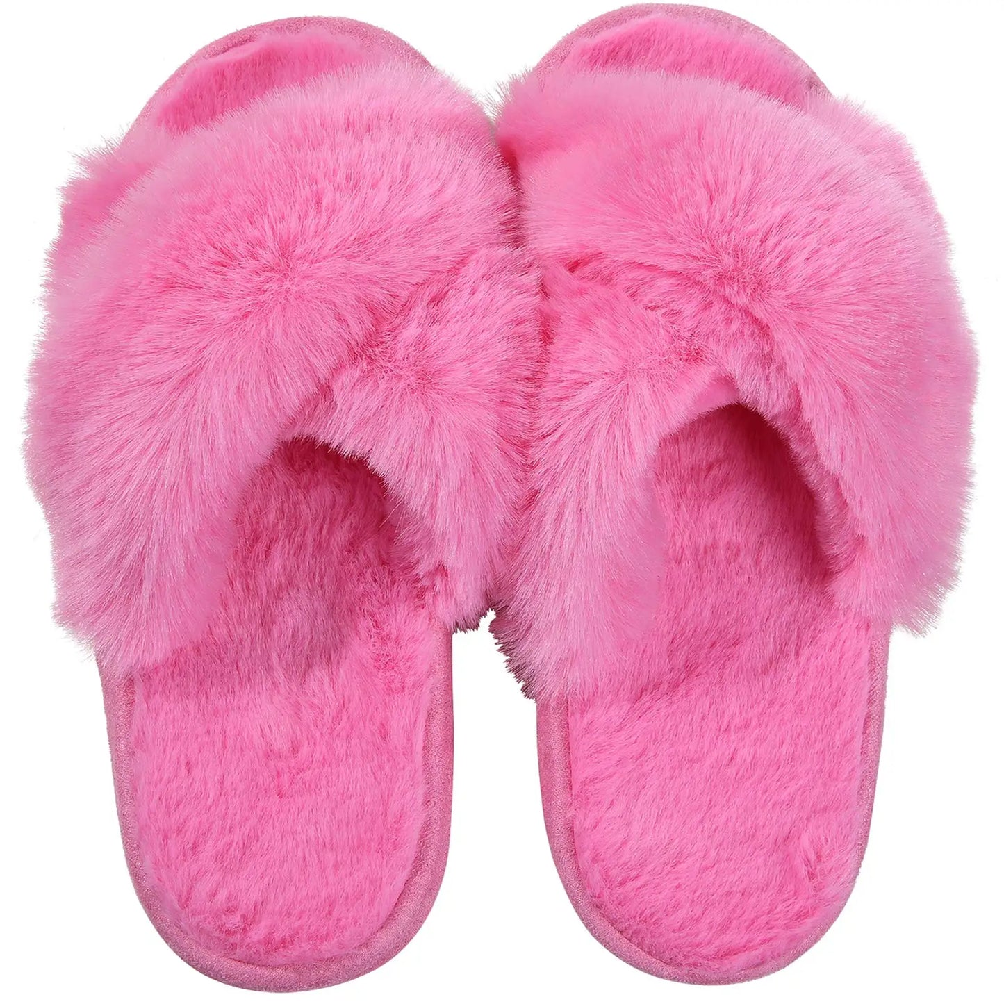 Soft Snuggle Goosecret Women's Fuzzy Slippers