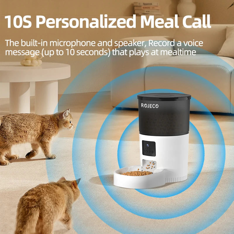 Automatic Cat Feeder with Camera & Remote Control