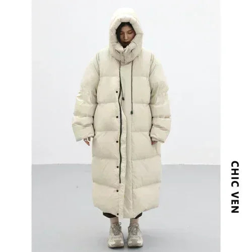 CHIC VEN Women's Hooded Down Winter Coat