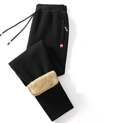 Winter Lambswool Jogging Sweatpants for Men