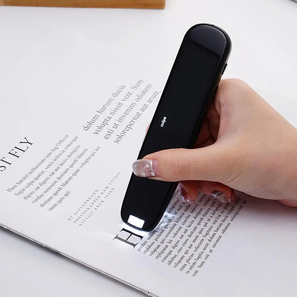 Offline Translation Pen – 123 Languages, Intelligent Scanning