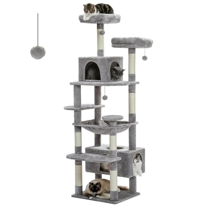 Large Cat Tree with Cozy Perches - Soft Snuggle