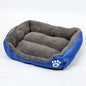 Large Plush Dog Bed with Waterproof Cushion Soft Snuggle