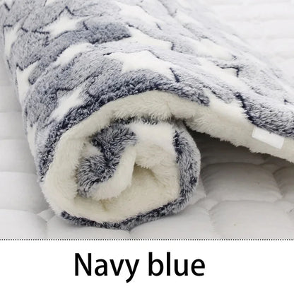 🐶✅Flannel Pet Sleeping Mat for Dogs and Cats🥰👍