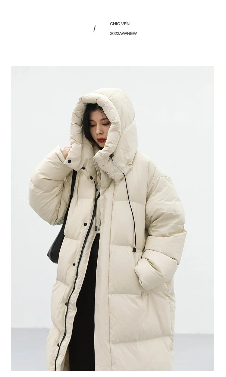 CHIC VEN Women's Hooded Down Winter Coat