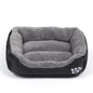 Large Plush Dog Bed with Waterproof Cushion Soft Snuggle