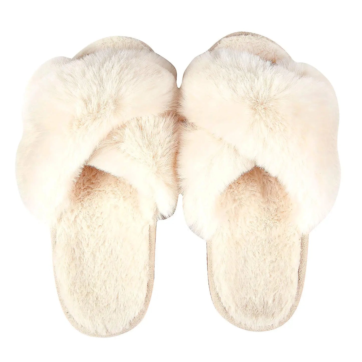 Soft Snuggle Goosecret Women's Fuzzy Slippers