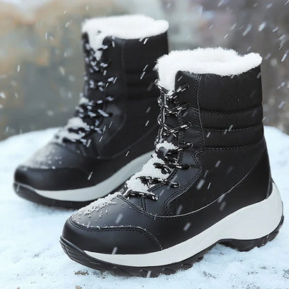 Women Winter Ankle Boots Waterproof Non-Slip