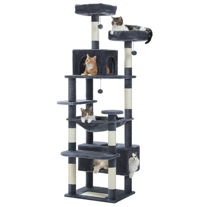 Large Cat Tree with Cozy Perches - Soft Snuggle