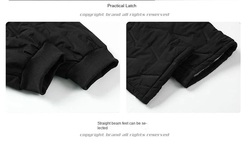 Men's Winter Warm Cotton Pants