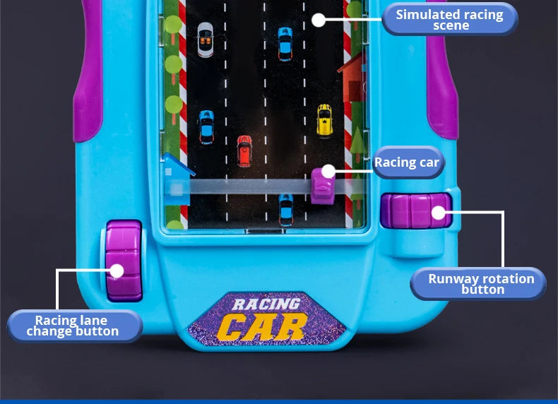 Kids Race Car Game Toy - Adventure Driving Simulation