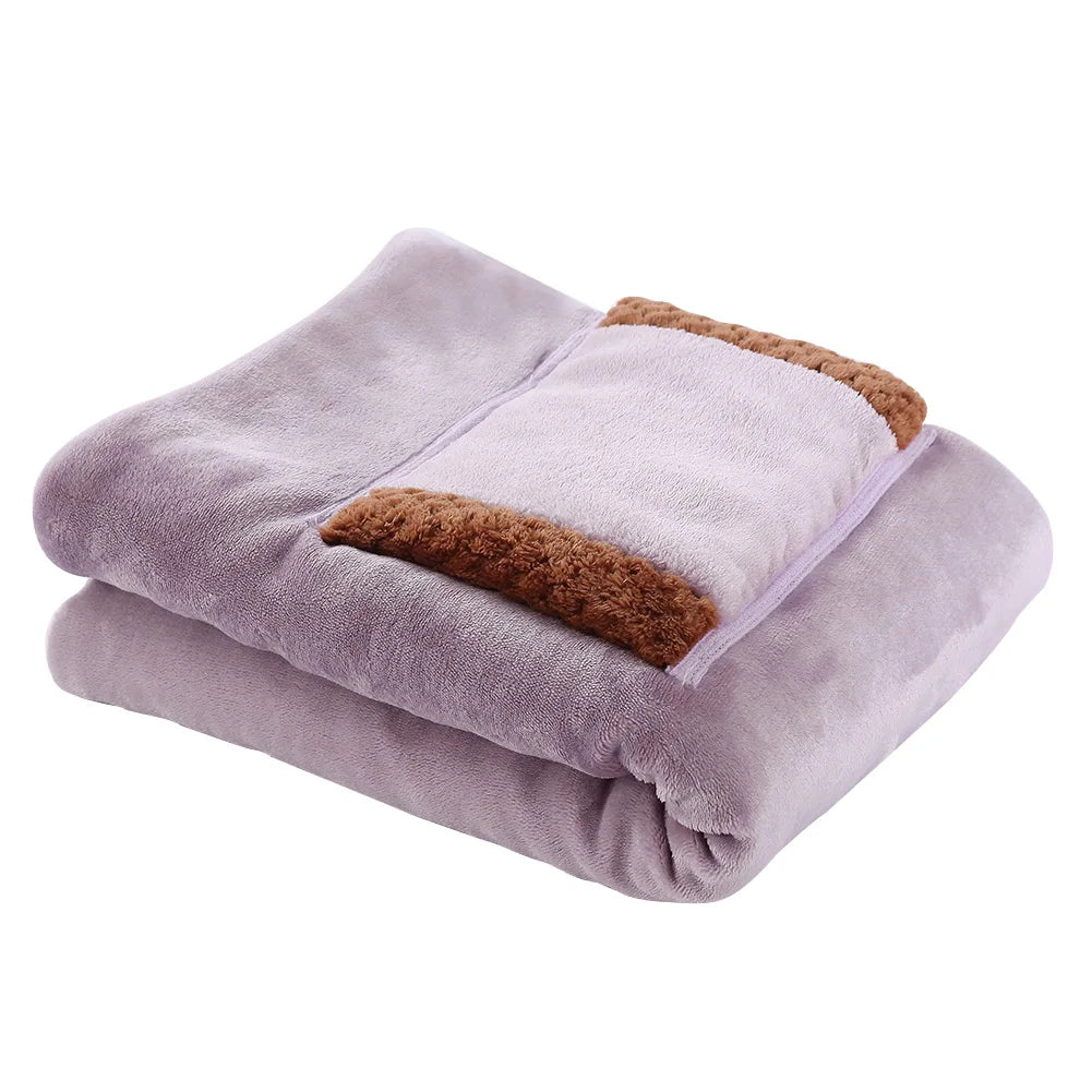 Portable USB Electric Heated Blanket for Travel