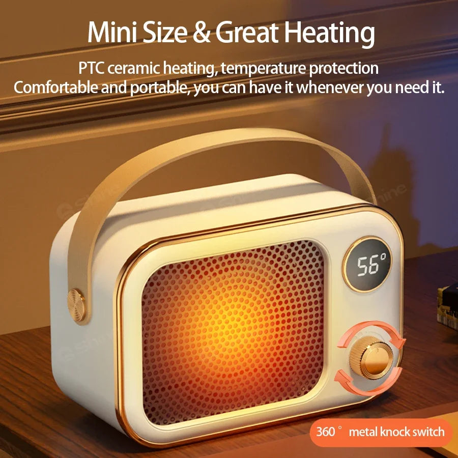 Soft Snuggle Portable Electric Heater Warmth