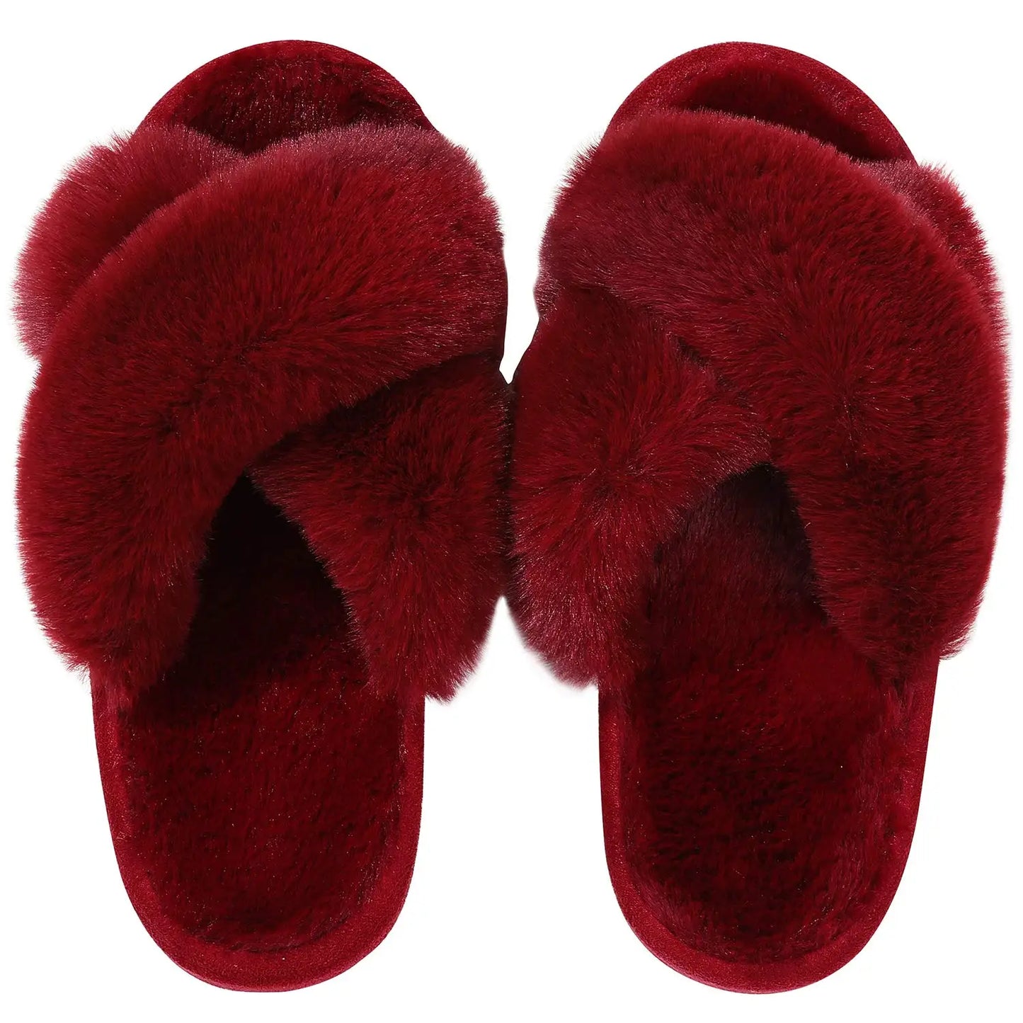 Soft Snuggle Goosecret Women's Fuzzy Slippers