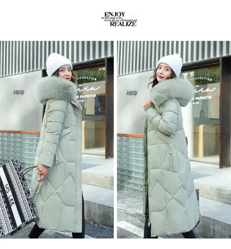 2024 Women’s Oversized Hooded Autumn Winter Coat