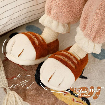 Softsnuggle Cat Paw Slippers for Women