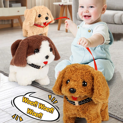 9 Styles Realistic Plush Smart Dog Toy for Kids