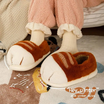 Designer Female Cat Paw Slippers