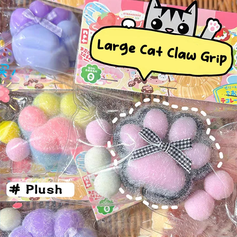 Cat Paw Mochi Squishy Fidget Toy - Stress Relief