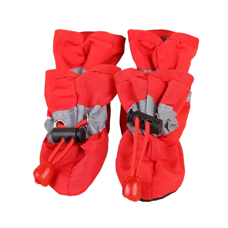 4pcs waterproof anti-slip dog boots for pets Softsnuggle