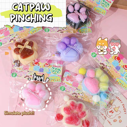 Cat Paw Mochi Squishy Fidget Toy - Stress Relief