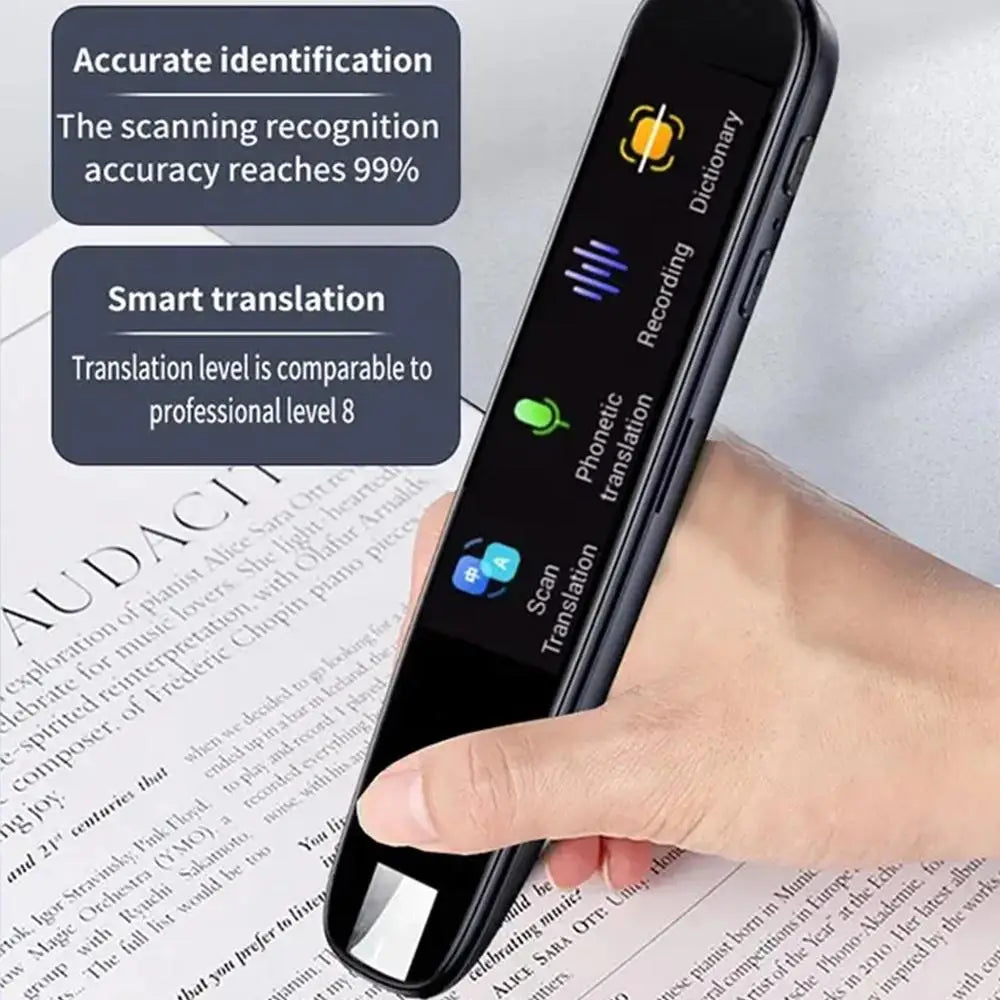 Intelligent Scanning Dictionary Pen – Translates text and scans in 12 languages