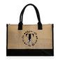 Large Capacity Jute Burlap Tote Bag