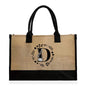 Large Capacity Jute Burlap Tote Bag