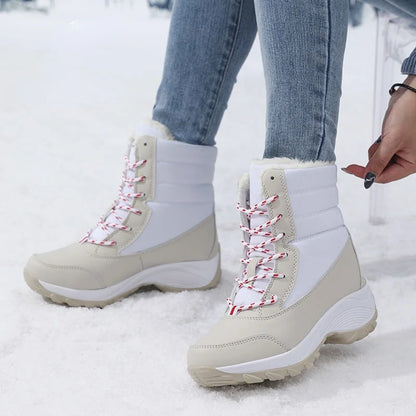 Women Winter Ankle Boots Waterproof Non-Slip