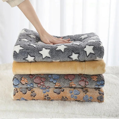 🐶✅Flannel Pet Sleeping Mat for Dogs and Cats🥰👍