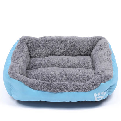 Large Plush Dog Bed with Waterproof Cushion Soft Snuggle