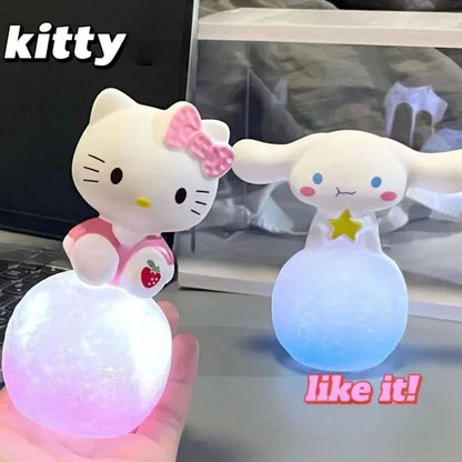 Miniso Hello Kitty Night Light, Luminous Bedside Lamp