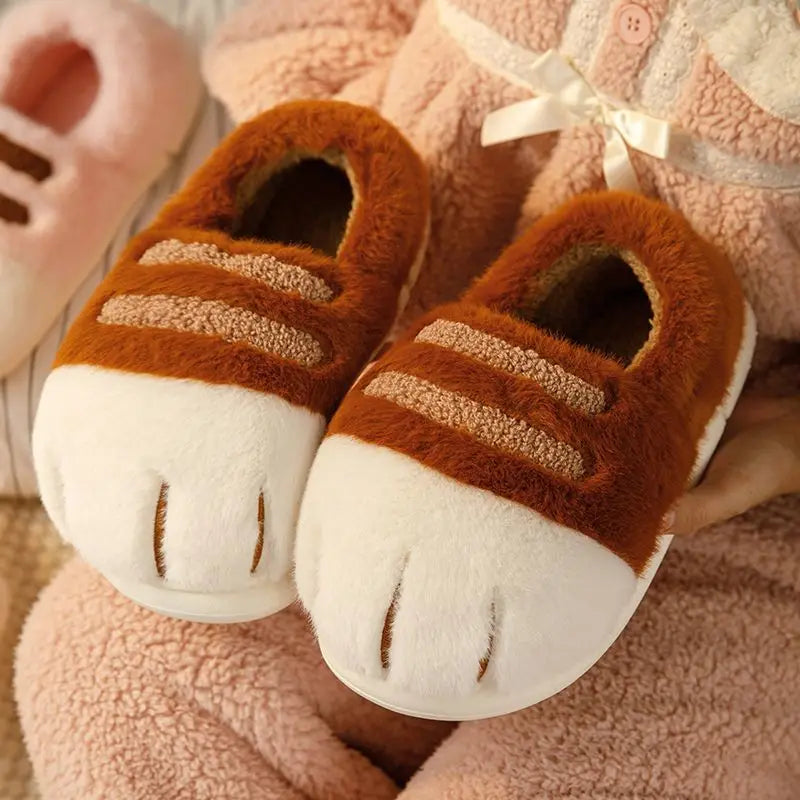 Softsnuggle Cat Paw Slippers for Women