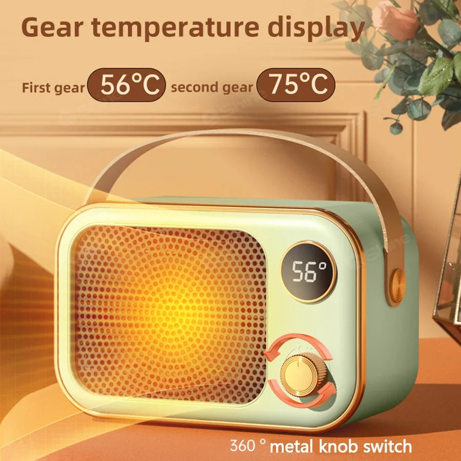 Soft Snuggle Portable Electric Heater Warmth